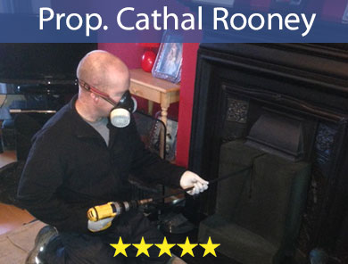 Rooney's Chimney Cleaning is owned by Cathal Rooney | Mobile Site