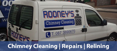 Rooney's Chimney Cleaning in Clare and Limerick including CCTV Surveys and Cowls and Bird Guards for your chimney | Mobile Site